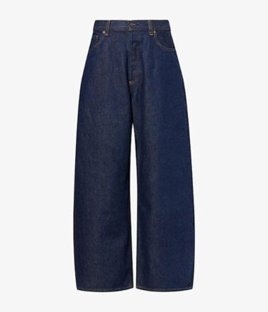 Agolde Rounded Baggy Jean in Rinse Deep Blue