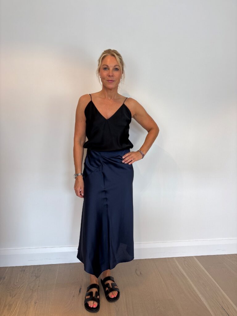REISS Aspen Slip Skirt