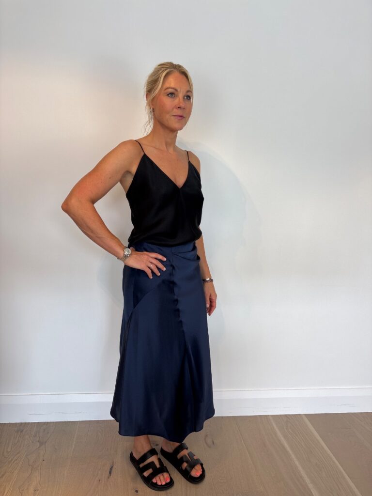 REISS Aspen Slip Skirt