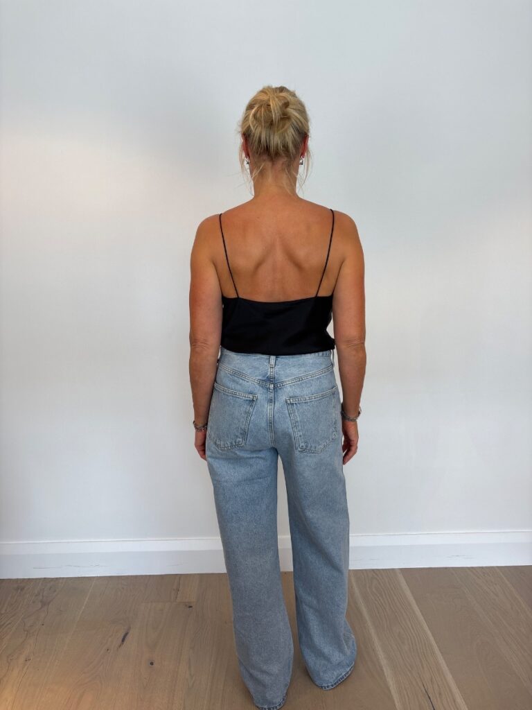 Agolde Low Curve Mid Rise Wide Leg Jean
