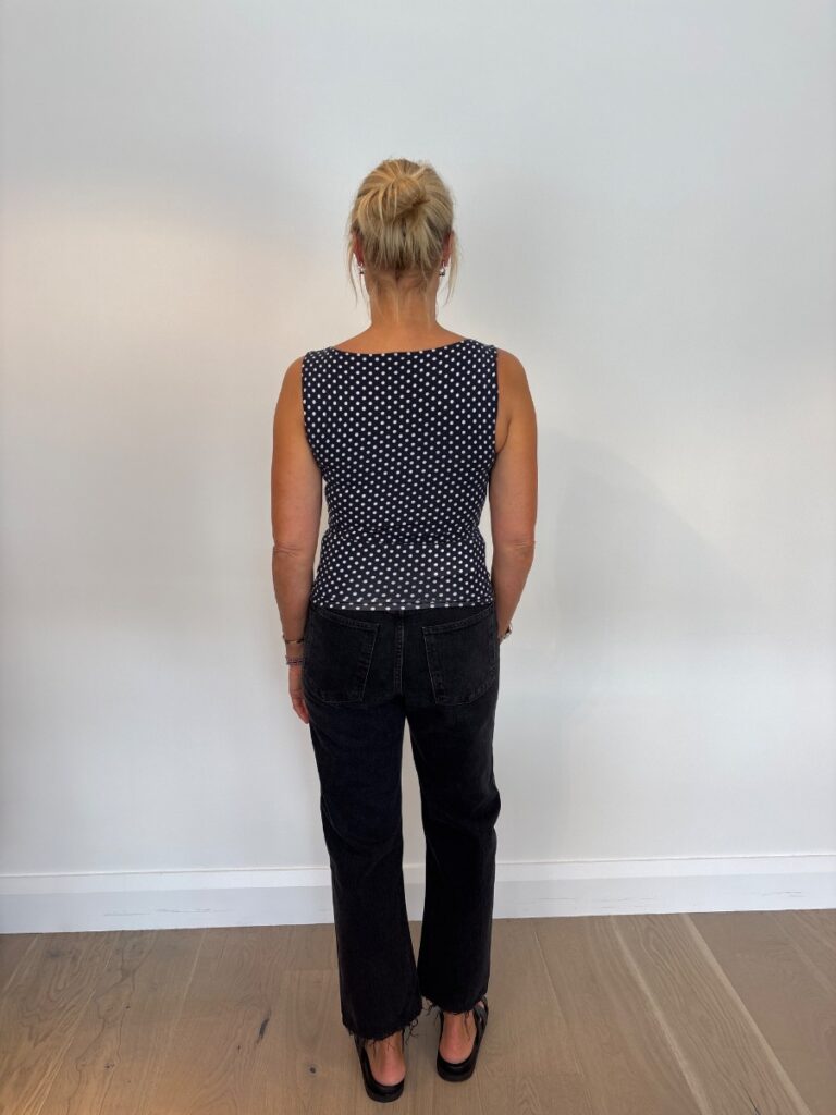 Reformation Polka Dot Top