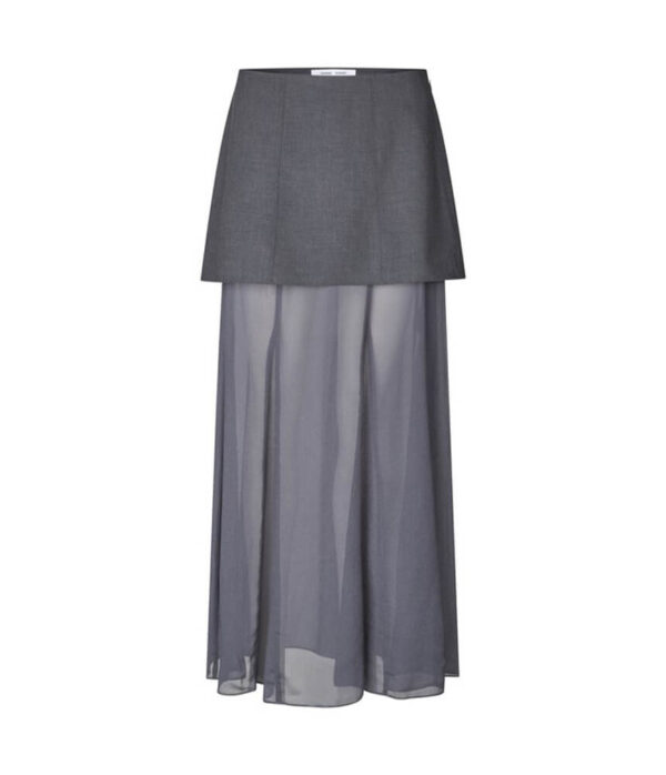 Samsoe Samsoe Sarima Skirt in Ombre Blue
