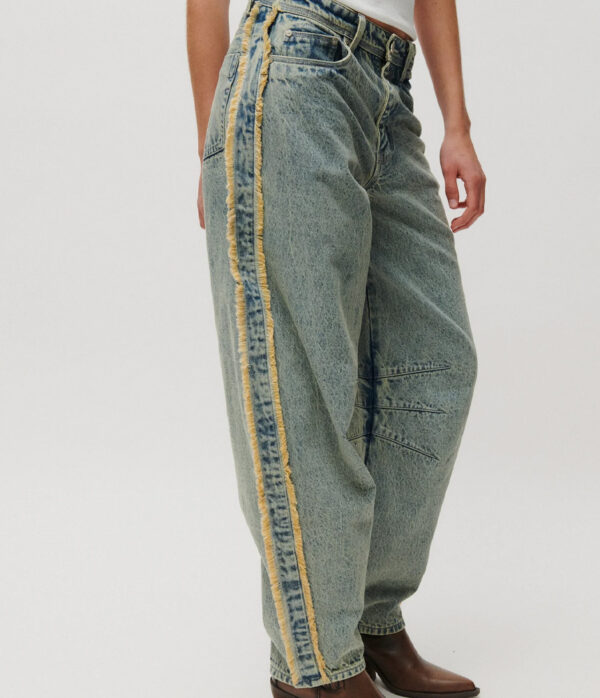 2ND DAY Bocarra Vintage Wash Denim Jean in Blue