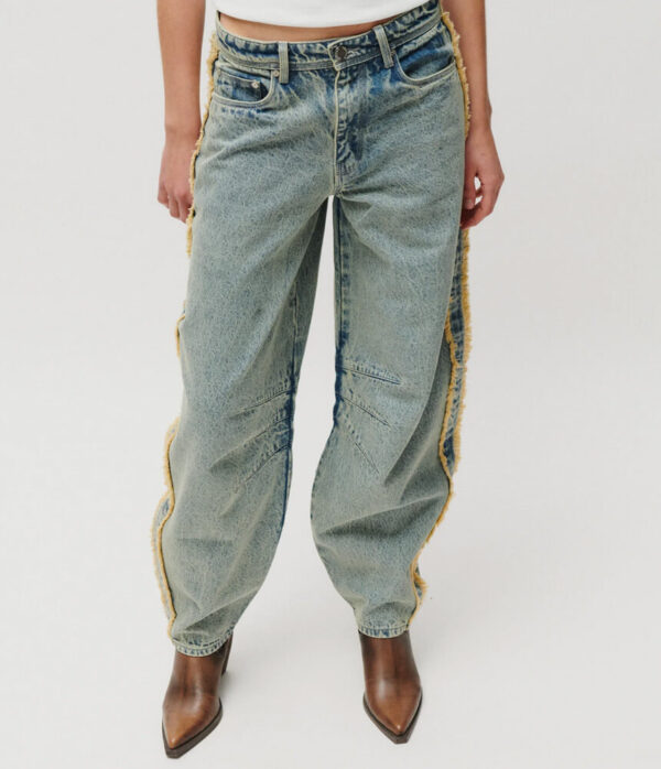 2ND DAY Bocarra Vintage Wash Denim Jean in Blue