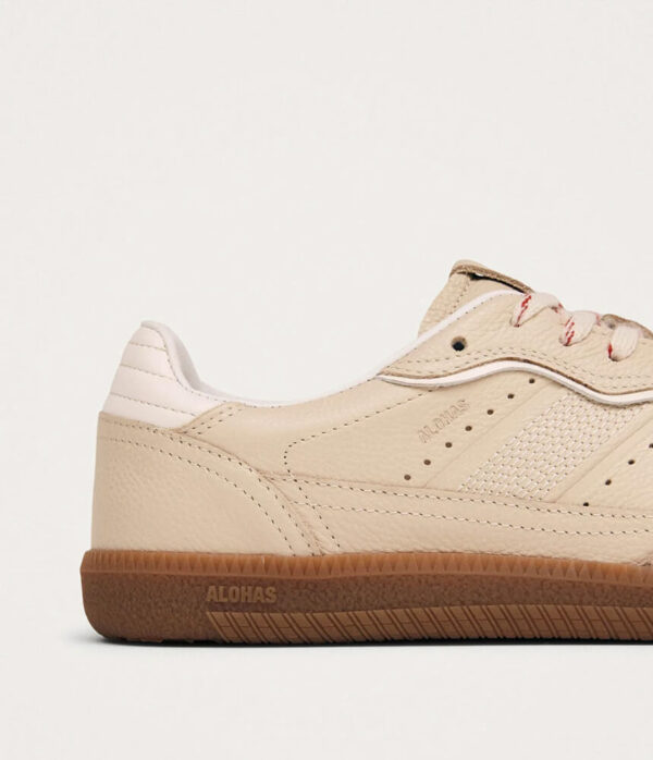 Alohas Tb 490 Rife Leather Sneakers in Brown Leather