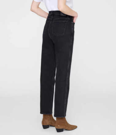 Anine Bing Jane Jean 28″ in Vintage Black