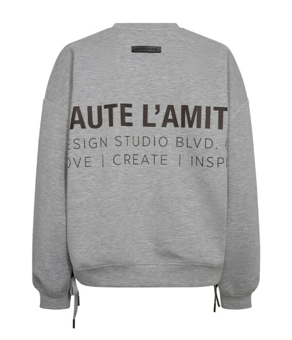 Haute L’Amitie New Studio Tie Sweatshirt in Grey