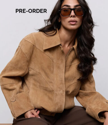 Odd Muse Belted Blazer in Camel Beige