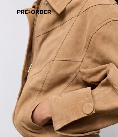 Odd Muse Belted Blazer in Camel Beige