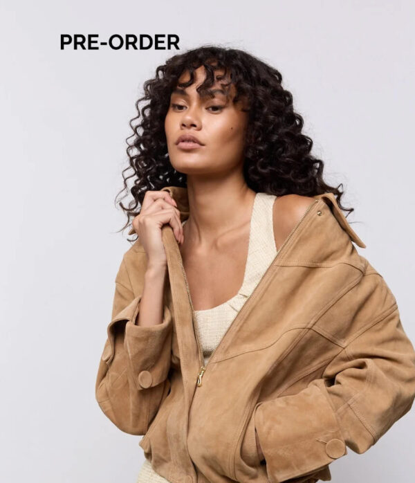 Odd Muse Belted Blazer in Camel Beige