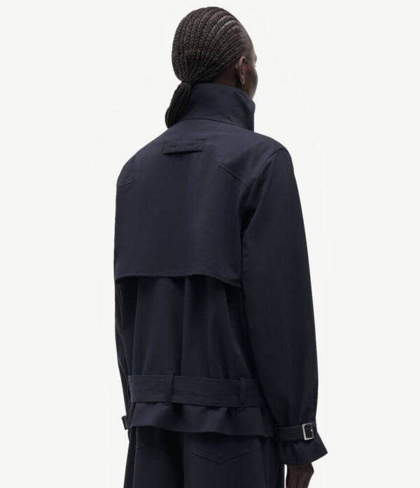 Samsoe Samsoe Sabianca Jacket in Salute Navy Blue