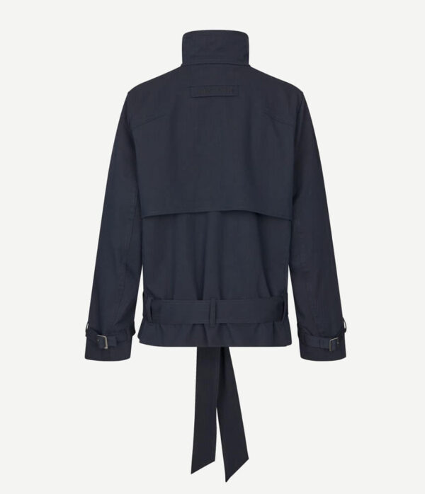Samsoe Samsoe Sabianca Jacket in Salute Navy Blue