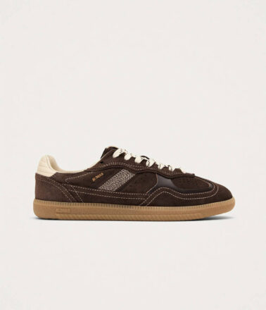 Alohas Tb 490 Rife Leather Sneakers in Brown Leather
