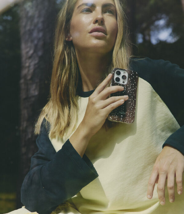Atelje IPhone Case in Indigo Blue
