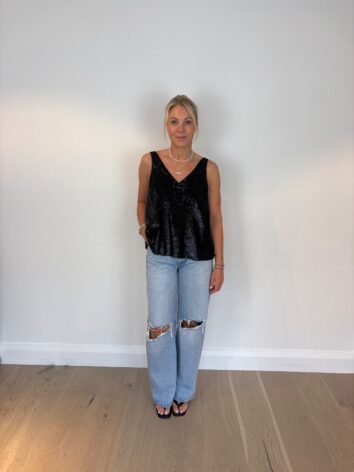 Samsoe Samsoe Hale Sequin Top