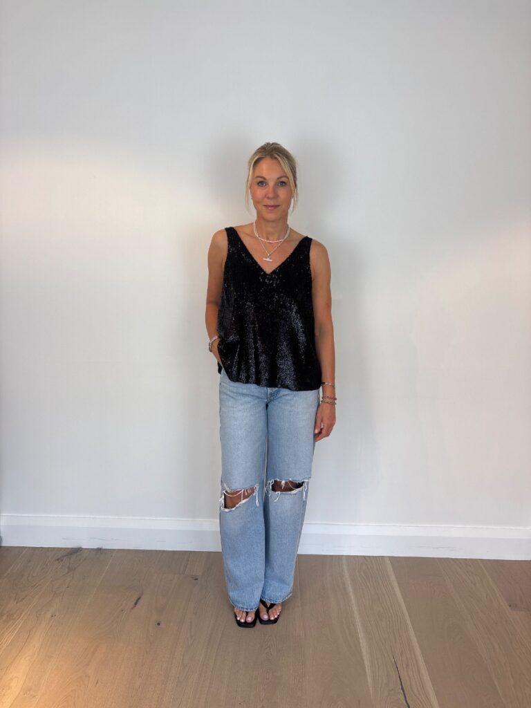 Samsoe Samsoe Hale Sequin Top