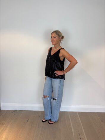 Samsoe Samsoe Hale Sequin Top