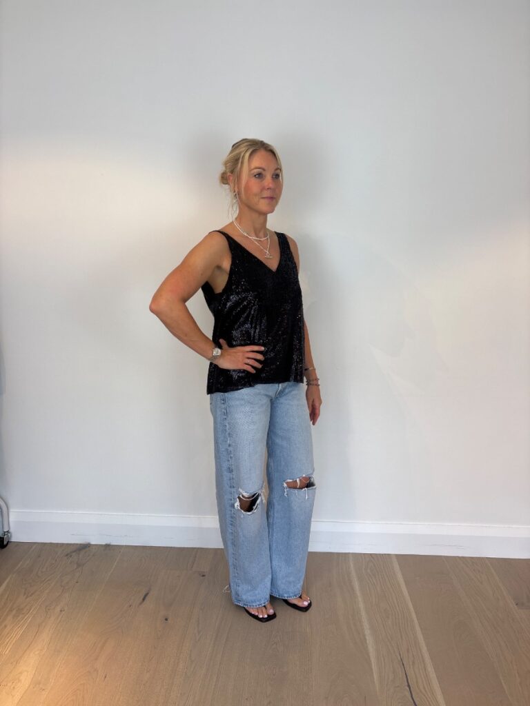 Samsoe Samsoe Hale Sequin Top