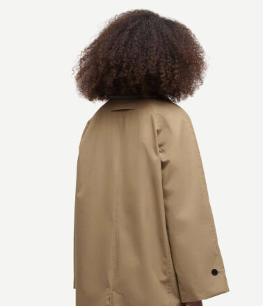 Samsoe Samsoe Saalmys Coat in Lead Grey