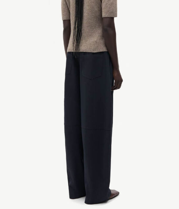 Samsoe Samsoe Sabianca Trousers in Salute Navy