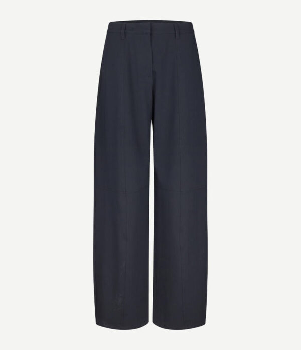Samsoe Samsoe Sabianca Trousers in Salute Navy