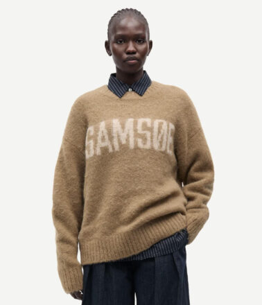 Samsoe Samsoe Saalmys Coat in Lead Grey