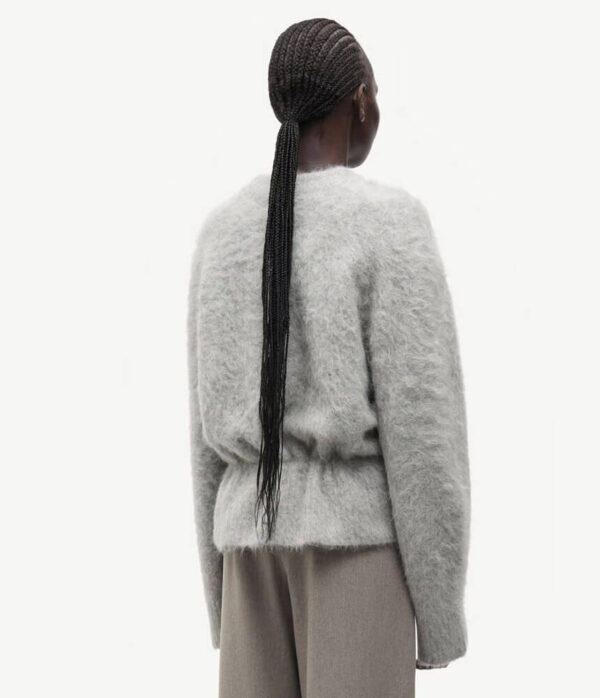 Samsoe Samsoe Saalmys Coat in Lead Grey