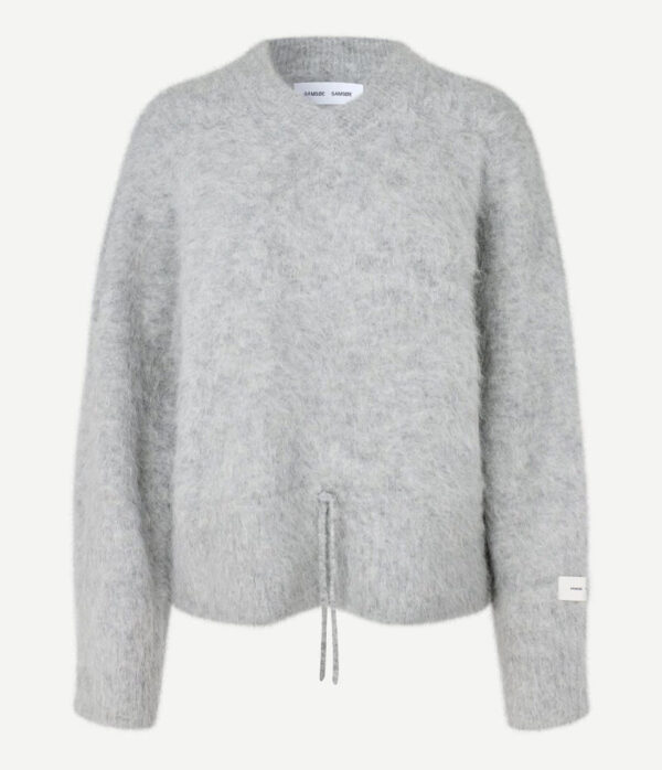 Samsoe Samsoe Saalmys Coat in Lead Grey