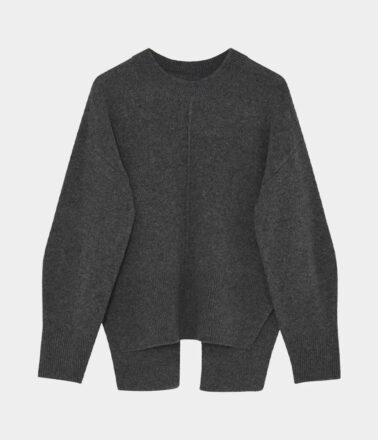 Day Birger Sindi Soft Lamb Jumper in Dark Grey Melange