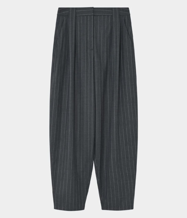 Day Birger Hedi Trouser in Grey Pinstripe