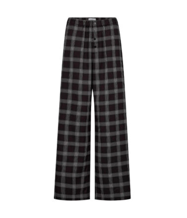Haute L’Amitie Check Badge Shirt in Black
