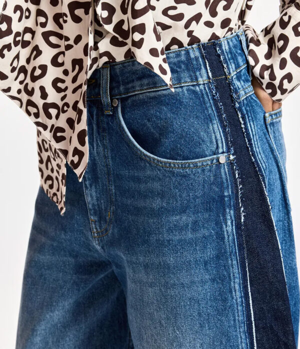 Essentiel Antwerp Kashba Patchwork Jeans in Midnight Wave Blue