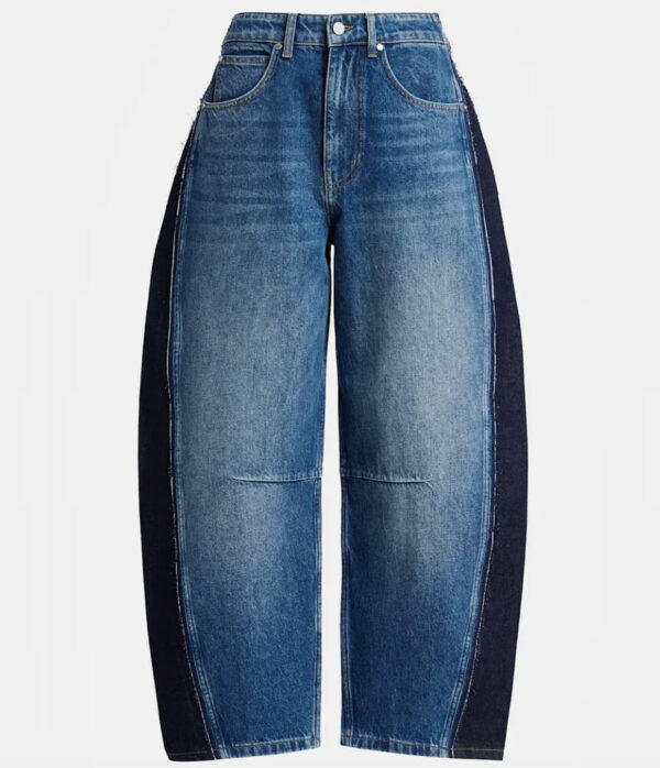 Essentiel Antwerp Kashba Patchwork Jeans in Midnight Wave Blue