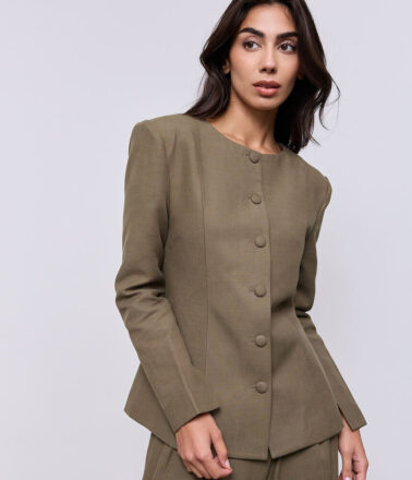 Odd Muse Split Sleeve Mini Dress in Black