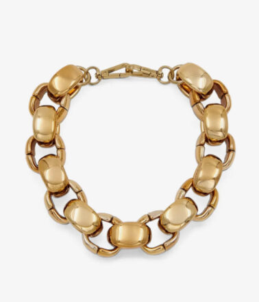 Essentiel Antwerp Kurve Chain Necklace in Gold