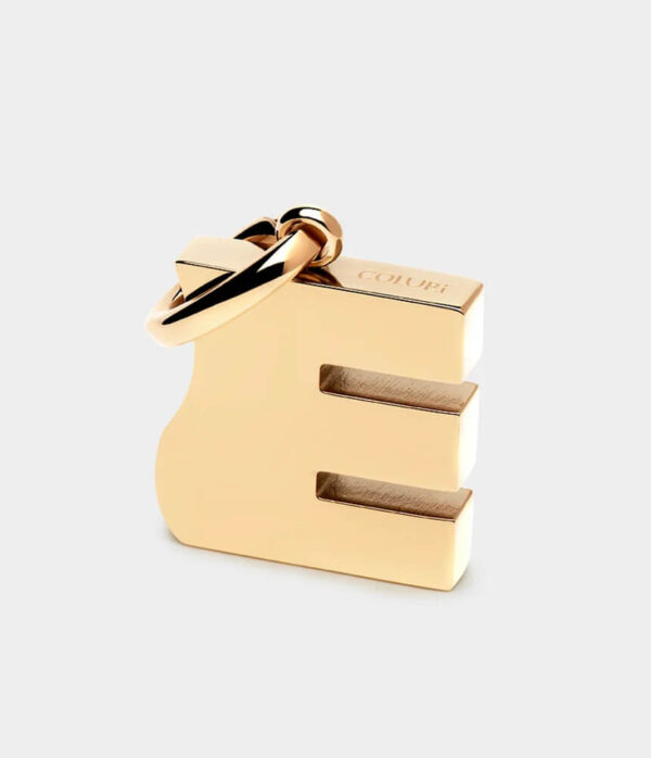 Coluri Letter Charm in 18K Gold Plate