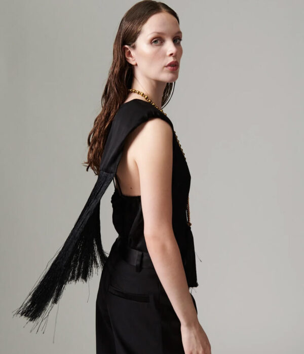 Day Birger Rio Silky Touch Top in Black
