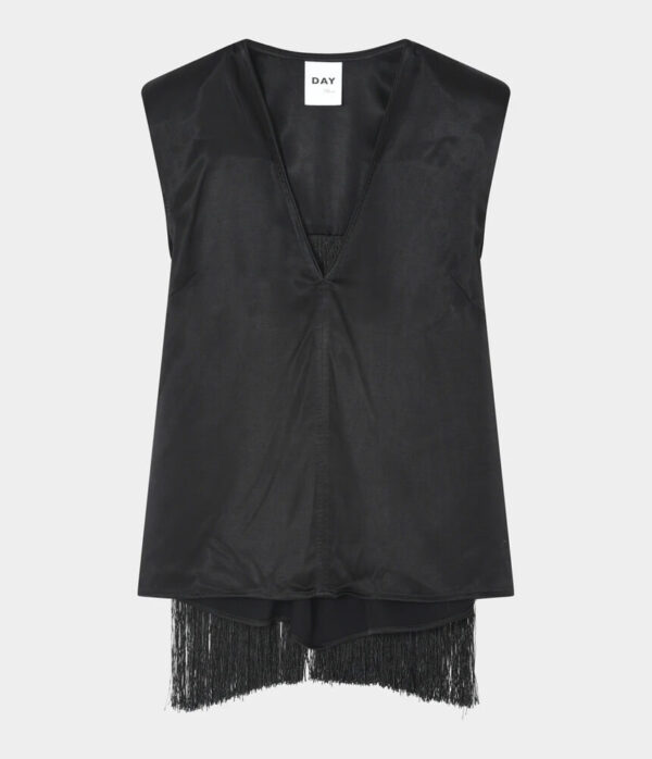 Day Birger Rio Silky Touch Top in Black