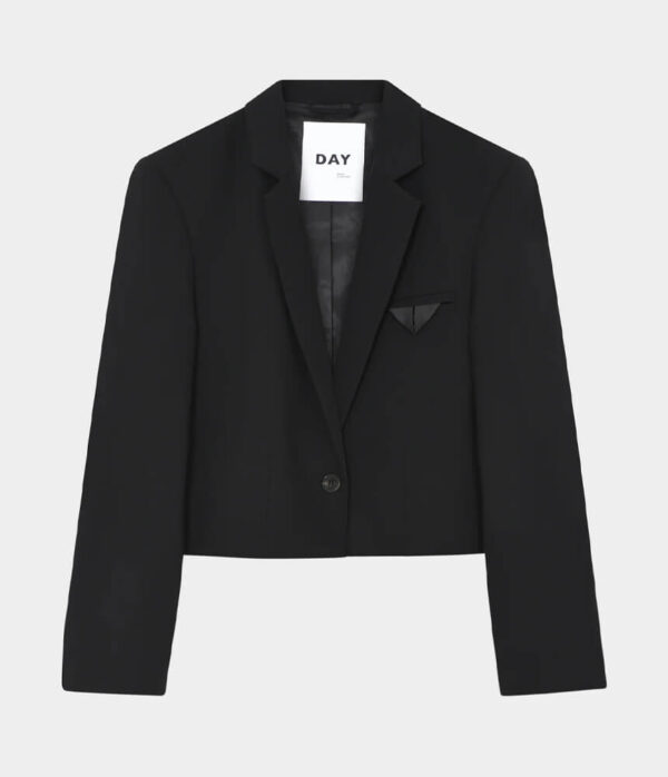 Day Edie Blazer Classic Gabardine in Black