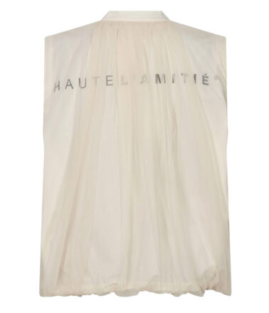 Haute L’Amitie Ballet Logo Tech Vest in Black
