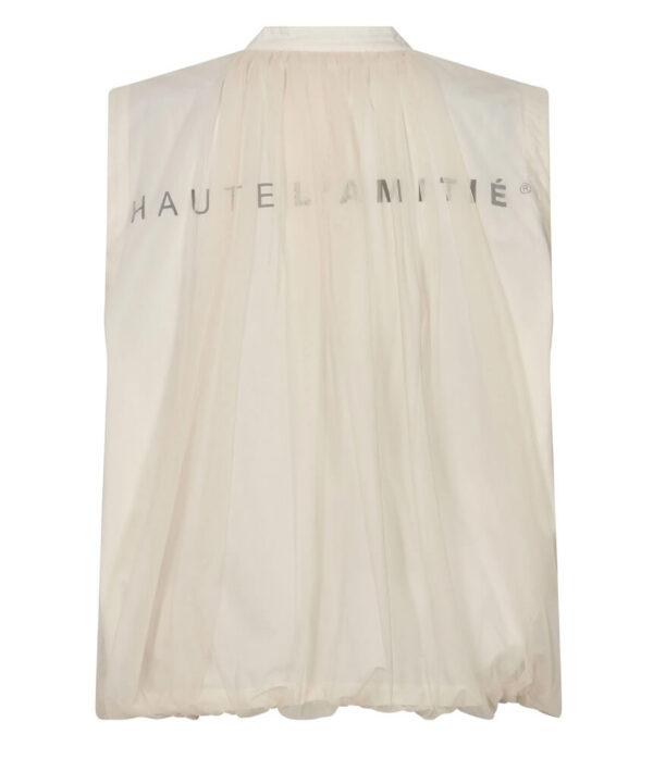 Haute L’Amitie Ballet Logo Tech Vest in Black