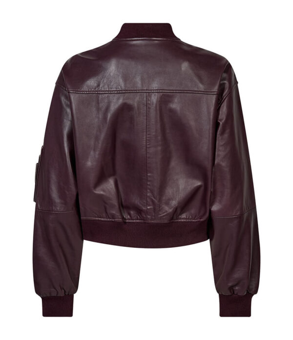 Haute L’Amitie Stone Crop Pocket Shirt in Black Stripe