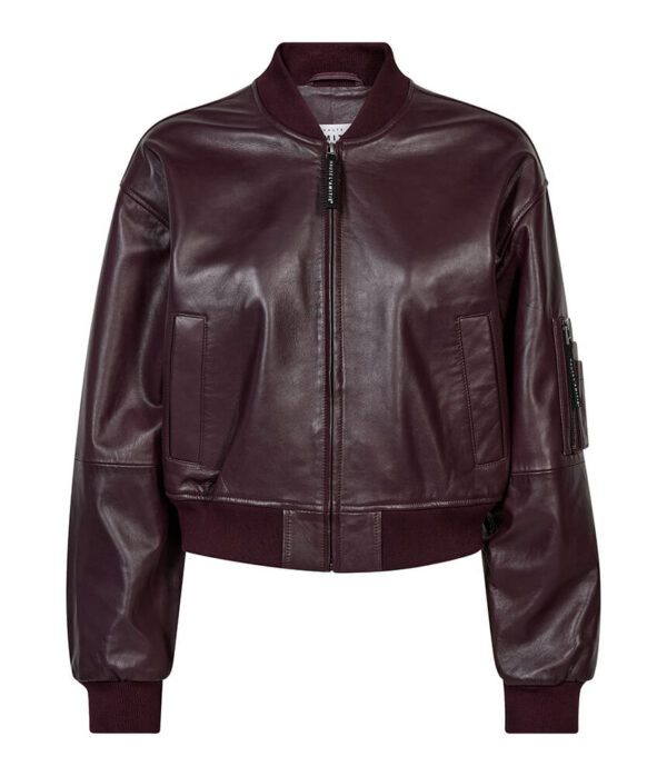 Haute L’Amitie Stone Crop Pocket Shirt in Black Stripe