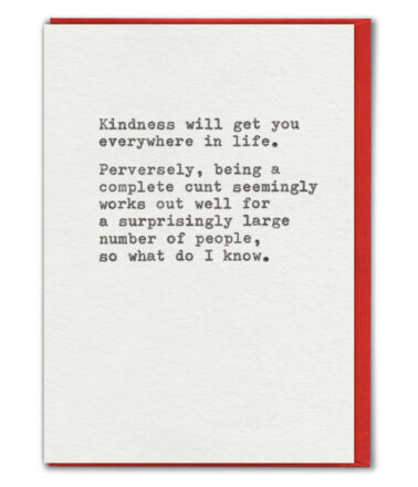 Hayden Kays Kindness Greetings Card