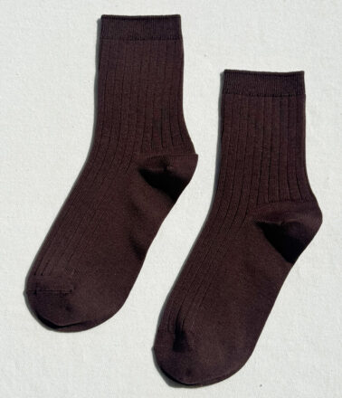 Le Bon Shoppe Her Socks in Coffee