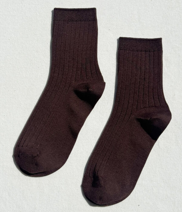 Le Bon Shoppe Her Socks in Coffee