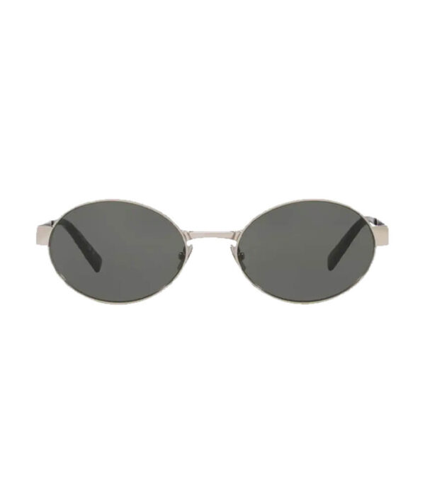 Saint Laurent SL692 007-55 Sunglasses in Silver Silver Grey