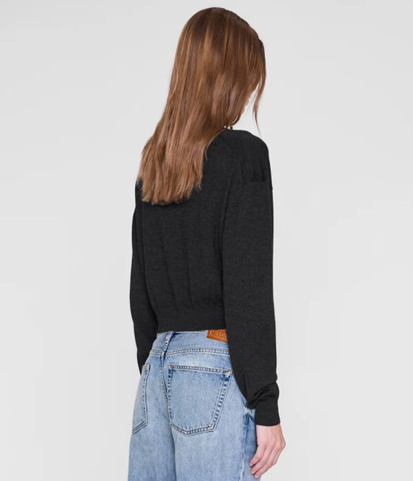 Anine Bing Mia Sweater in Charcoal Grey