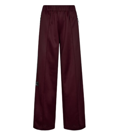 Haute L’Amitie Baggy Track Pant in Wine