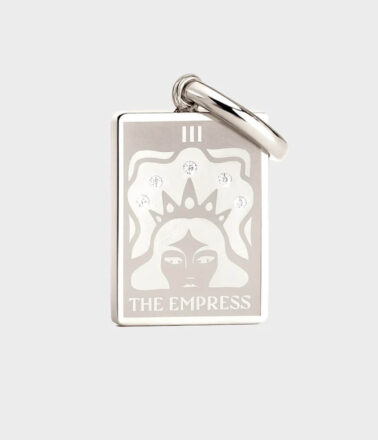 Coluri The Empress Tarot Charm in Silver